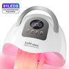 X26MAX 81LED Nail Dryer LED UV Lamp for Nails Gel Polish Dryer Light Professional Nail Art Accessories Curing Gel Toe Nails