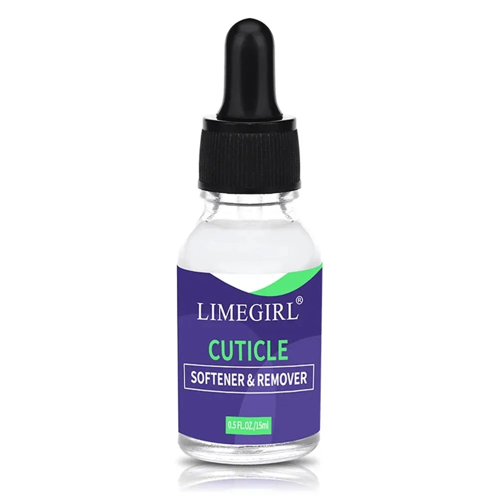 15ML Nail Soften Oil Cuticle Remover for Gel Overgrown Cuticles Soften Eliminating Exfoliant for Nails Manicure Pedicure
