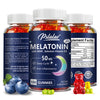 Melatonin Gummies 50mg - Sleep Support, Stress Relief, Improved Sleep Quality, Boosted Energy Production, Increased Vitality