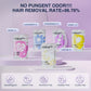 Waxing Kit EU Plug(19 items) WUWUVISTA Hair Removal Wax Kit Wax Melt Warmer Waxing Beads Face/Brazilian/Full Body/Bikini
