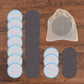 20Piece/Pack Makeup Remover Pads Washable Rounds Cleaning Cotton Reusable Facial Make Up Removal Pads Tool Matching Mesh Bag