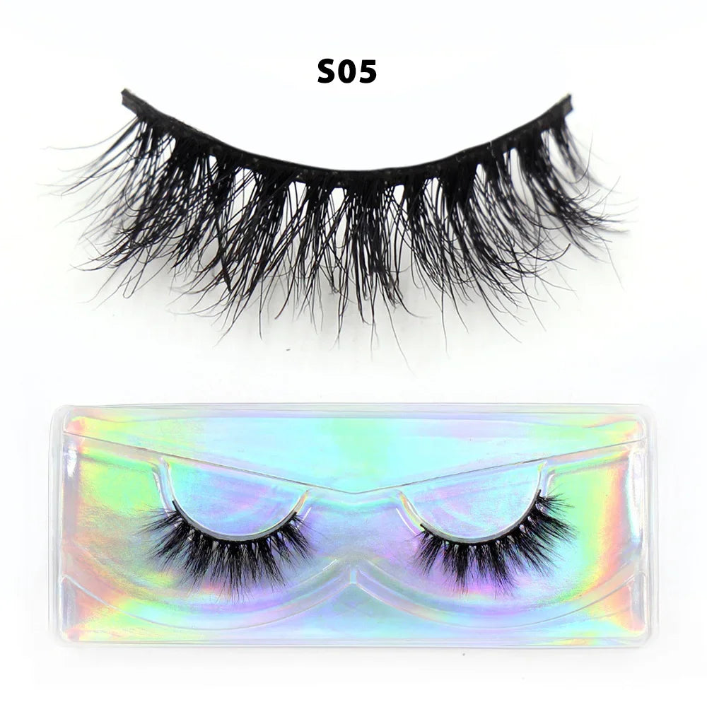 Half Eey Lashes Soft Mink Lashes Reusable Foxy Eyes False Eyelashes Natural Fluffy Makeup Tools Extension Fake Lashes Maquiagem