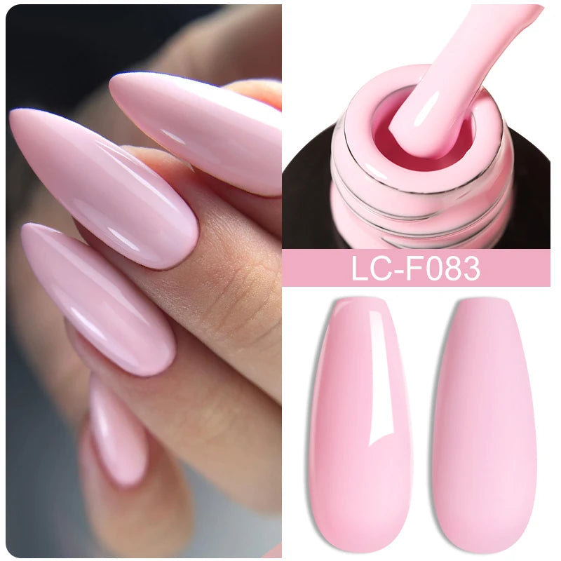 LILYCUTE Fluorescent Nail Gel Polish Orange Red Neon Bright Color Summer Series Soak Off For Manicure Nail Art UV Gel Varnish