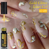 LILYCUTE 5ml Line Art Gel Nail Polish Gold Silver DIY Drawing Gel Reflective Glitter Design Semi Permanent Painting Gel Varnish