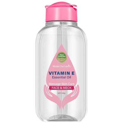 Vitamin E Essential Oil with Niacinamide & Ceramide - Face & Neck Massage Skin Care for Even Tone