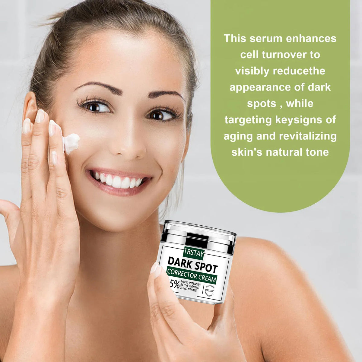 ENVISHA Dark Spot Remover Corrector for Face and Body, Dark Spot Corrector Cream,Moisturizer-Remover Sun Spot,