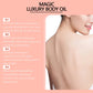 West Month Magic Luxury Body Oil Moisturizing Skin Tightening Lifting Firm Chest Thigh Lift Smooth Rejuvenation Body Massage Oil