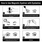 1/2Pcs Black Magnetic Eyeliner Glue False Eyelash Extension Magic Self-adhesive Liquid Eyeliner Eye Makeup No Blooming Cosmetics