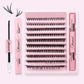 Eyelashes 200 PCS Clusters Lash Bond and Seal Makeup tools DIY Lashes Extension kit for gluing  Lashes Gluing Glue  Accessories