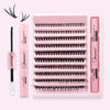 Eyelashes 200 PCS Clusters Lash Bond and Seal Makeup tools DIY Lashes Extension kit for gluing  Lashes Gluing Glue  Accessories