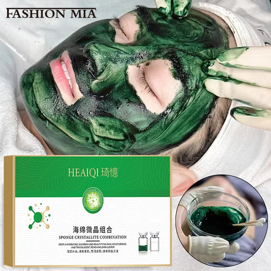 Hot 70% Sponge Microcrystal Freeze-dried Powder DIY Facial Mask Natural Seaweed Bone Plant Extract Mask Facial Skin Care