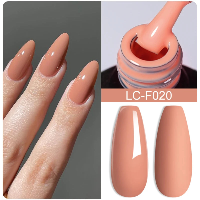 LILYCUTE 5ml White Black Liner Gel Nail Polish Colorful French Painting Stripe Semi Permanent Drawing Nail Art UV Gel Varnish