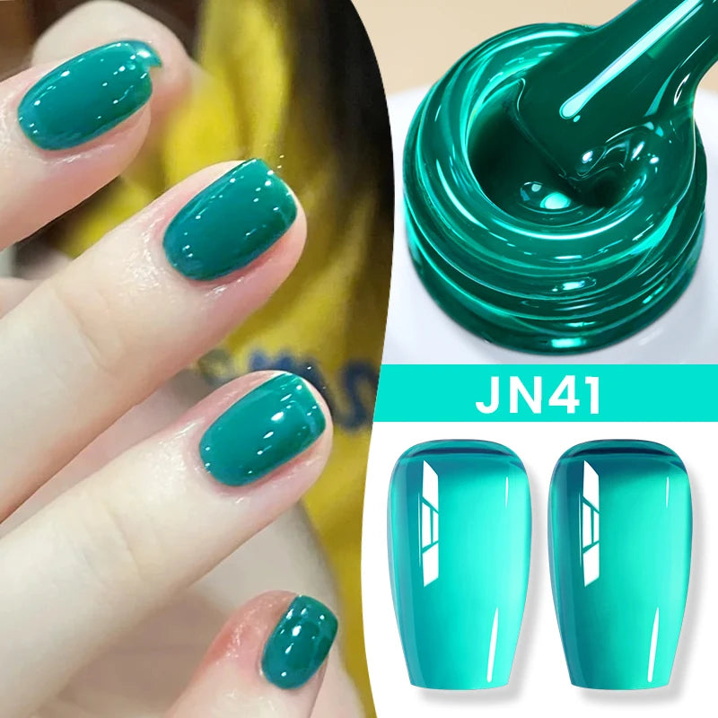 BORN PRETTY 10ml Flow Light White Cat Magnetic Gel Nail Polish Ultra Shine Soak Off UV Gel Mirror Glass Bead Gel Nail Art