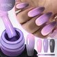 MEET ACROSS 7ml Eggshell Thermal Gel Nail Polish Temperature Changing Gradient Nail Art Varnish Winter Soak Off Gel For Nails