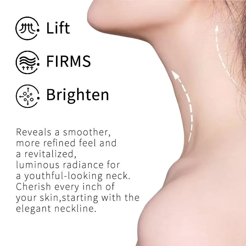 Overnight Collagen Neck Mask Anti Wrinkle 4Pcs/Box Moisturizing Lift Firming Neck Mask Hyaluronic Acid for All Skin Types