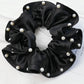 Scrunchies for Hair New Fashion Luxury Satin Silk Hair Loop Bud Shaped HairTies Hair Scrunch for Girls  Headwear