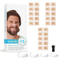 Skin Safe Magnetic Nose Strips,Sport Nasal Dilator,Intake Breathing Nasal Strip Starter Kit Boost Oxygen Snore Reducing Aids
