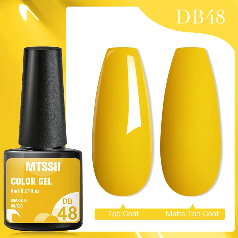 Mtssii 7ml Reflective Glitter Thermal Gel Nail Polish Color Changing Gel Semi-permanent Nail Art Varnishes Soak Off UV LED Gel