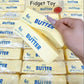Soft Slow Rebound Butter Stick Squeezing Toy Realistic Butter Sticks Decompression Fidget Toys