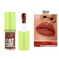 Lip Gloss Waterproof Long-term Moisturizing Non-stick Cup Non-fading Liquid Green Packaging Lip Gloss Cosmetics