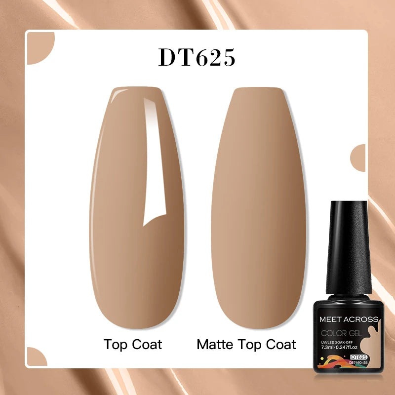 MEET ACROSS 7ml Golden Cat Magnetic Gel Nail Polish Dark Brown Red Green Christmas Nail Art Varnish Winter Autumn For Nails