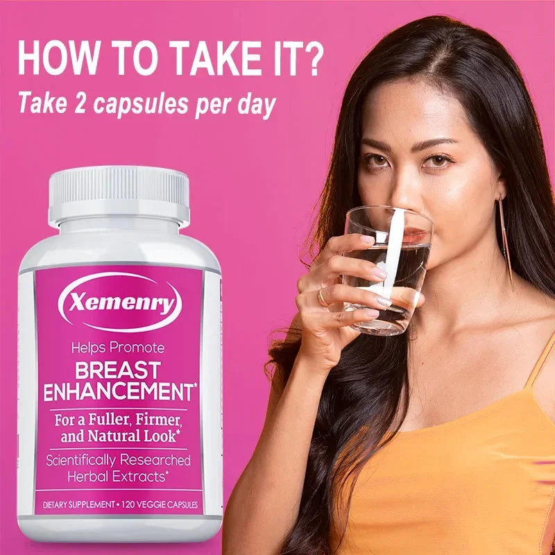 Natural Chest Supplements - Enhance Immunity, Promote Breast Growth, Improve Firmness, Moisturize Skin, Anti-oxidationSupplement