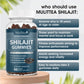 Mulittea Pure Organic 100% Shilajit Gummies with 85+ Trace Mineral & Fulvic Acid Support Energy and Immune Male Hormone