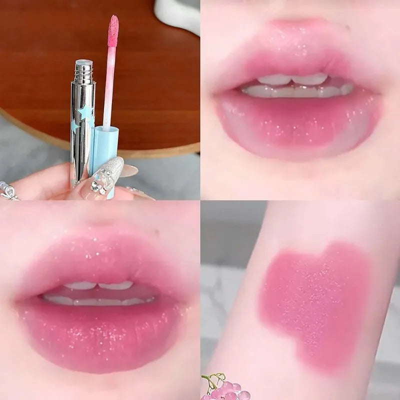 Soft Mist Matte Lip Gloss Punk Green Lip Glaze Mousse Velvet Lip Mud Long-lasting Non-drying Lipstick Halloween Makeup Cosmetics