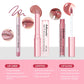 Waterproof Long Lasting Matte Black Lipstick Set Velvet Liquid Lip Gloss Lip Liner Set Red Stain Halloween Goth Makeup