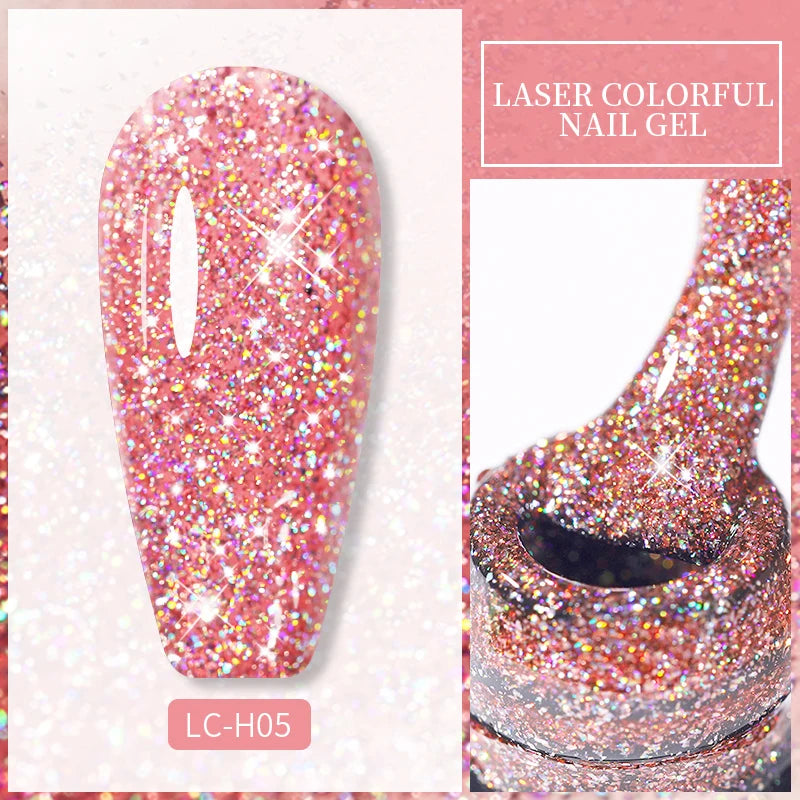LILYCUTE 7ML Eggshell Gel Nail Polish White Black Material Semi Permanent Autumn Varnish With Any Color Gel Soak Off UV Manicure