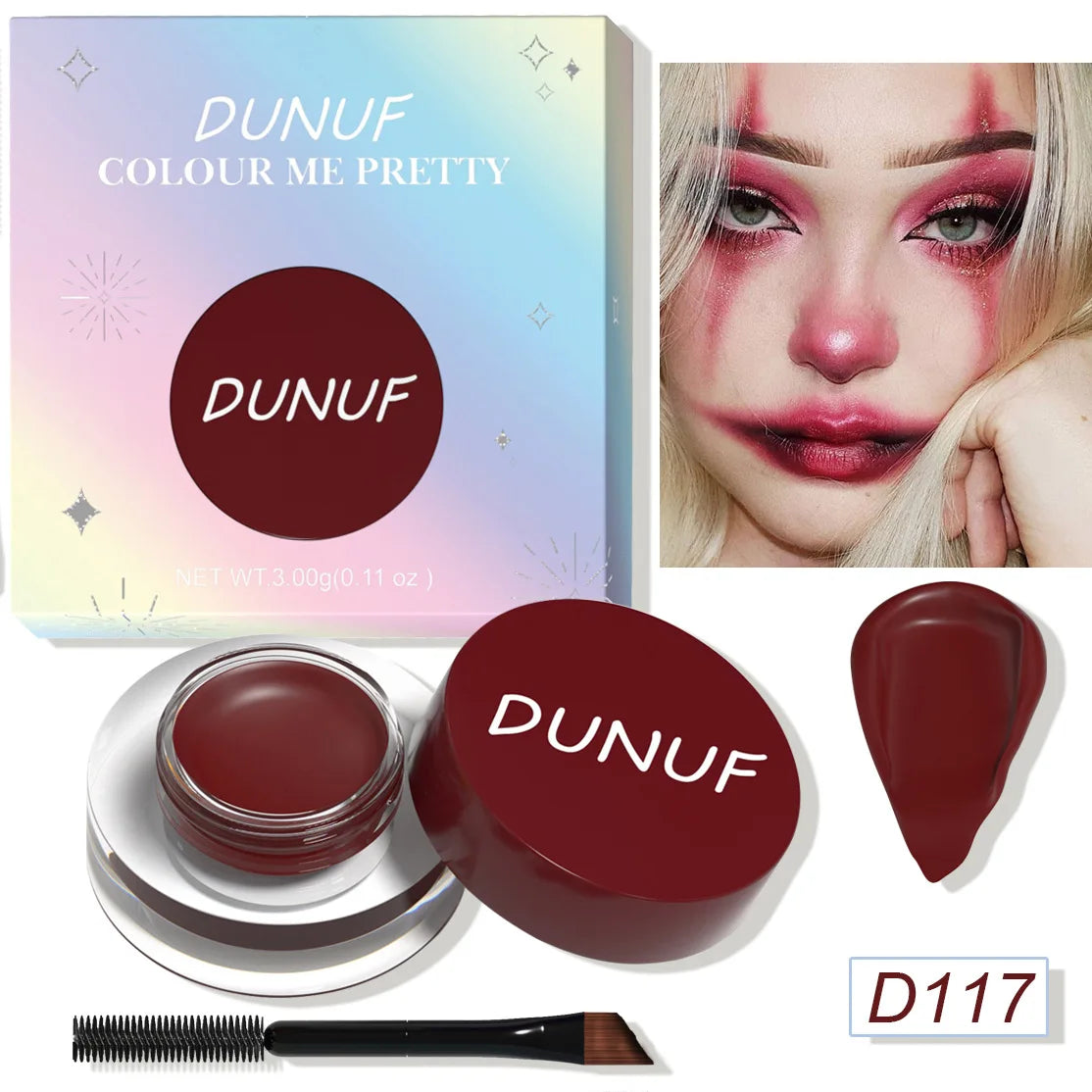 Multipurpose Cream Eyeshadow Eyeliner Waterproof Matte Finish 12 Shades For Professional Makeup Artists And Beginners