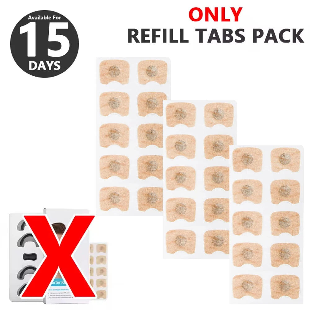 Skin Safe Magnetic Nose Strips,Sport Nasal Dilator,Intake Breathing Nasal Strip Starter Kit Boost Oxygen Snore Reducing Aids