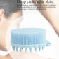 Exfoliating Shower Massage Scraper Bathroom Non-slip Bath Mat Back Massage Brush Silicone Foot Wash Body Cleaning Bathing Tool