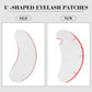 50pairs Eye Pads For Eyelash Extension Hydrogel Patches For Eyelashes U Shaped Gel Pads Lashes Extension Supplies Patches Makeup