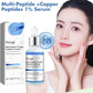 Blue Copper Peptide Serum Firming Fade Fine Lines Shrink Pores Skin Care Rejuvenation Smooth Brightening Spot Moisturizing Serum