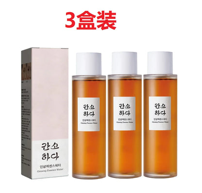 Ginseng Face Essence Moisturize Smooth Restores Dry Dull Skin Lighten Fine Line Brighten Serum Hydrating Facial Care Toner