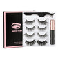 2/3/4 Pairs Magnetic Eyelashes Set Waterproof Liquid Eyeliner Tweezer Wispy False Eyelashes Dramatic 3D Mink Lashes Makeup Tools