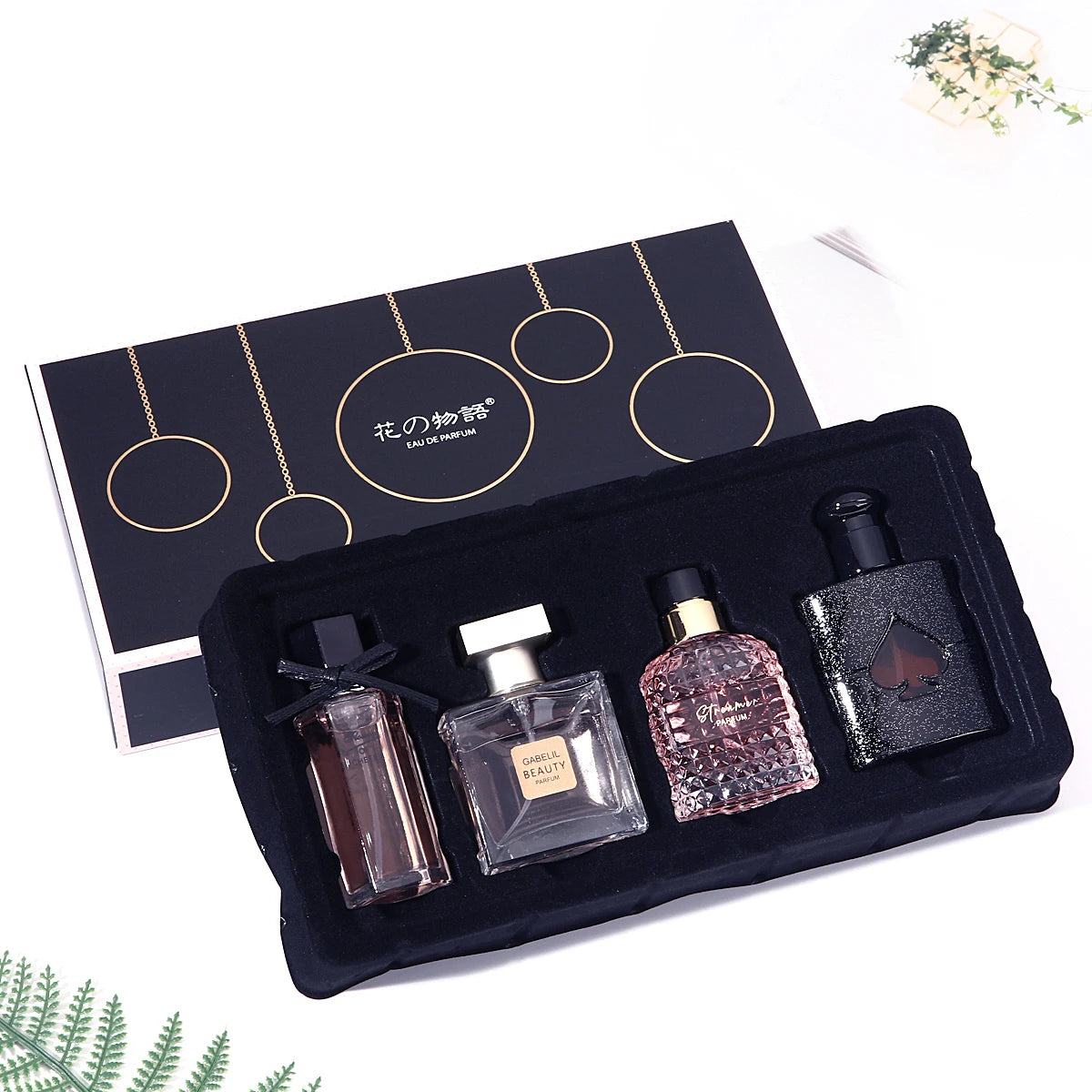 Brand Gift Box 4Pcs Set Perfume Women Parfum Femme 100ml Fresh Natural Floral Scent Spray Feminino Perfumes De Mujer Originales
