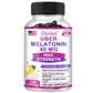 Daitea Super Melatonin Capsules-40mg Contain Vitamin C, Help You Fall Asleep Faster, Relieve Insomnia and Improve Sleep Quality