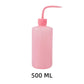 250/500ml Eyelash Cleaning Washing Bottle Curved Spout Cleaner Waterproof Eyebrow Remover Bottle Eyelash Extension Makeup Tool
