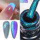 MEET ACROSS Pink Red Cat Eye Gel Nail Polish 7ml Jelly Amber Cat Magnetic Gel Nail Soak Off UV LED Semi Permanent Gel Nail Art