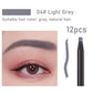 HAOZHUANG Waterproof Long-Lasting Eyebrow Pencil with Soft Brush – Smudge-Proof Daily Eyebrow Makeup Tool