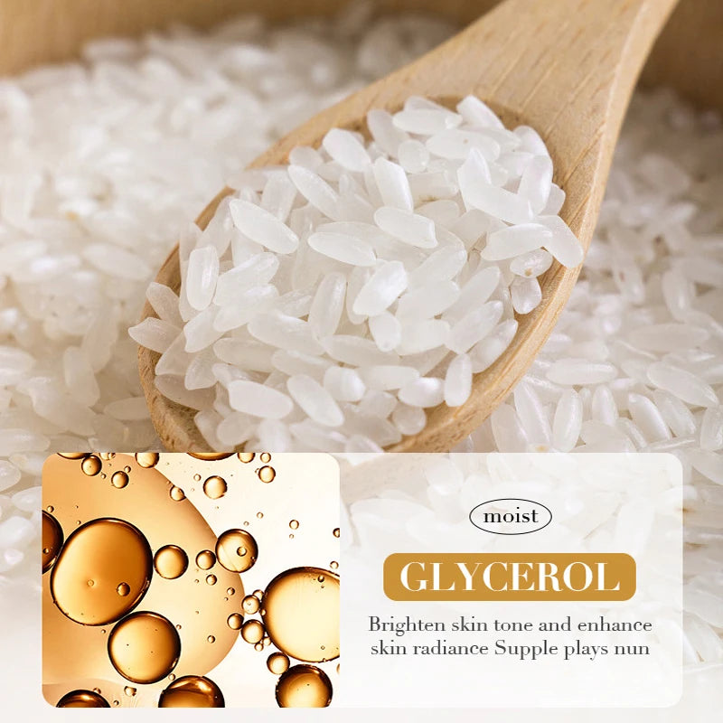 Rice Hand Cream Whitening Volumizing Rejuvenating Ultra Wrinkles Nourishing Moisturizing Refresh Non-Greasy Face Body Care Cream