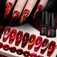 7ml Red Series Cat Magnetic Gel Nail Polish Sparkle Glitter Semi Permanent Nail Art UV Gel Varnish Manicure For Valentines Nails