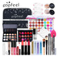 POPFEEL All-in-One Makeup Kit Gift Set with Eyeshadow Palette Foundation Lip Gloss Blush Brushes Eyeliner and More Beauty Gifts