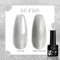 LILYCUTE 7ML Eggshell Gel Nail Polish White Black Material Semi Permanent Autumn Varnish With Any Color Gel Soak Off UV Manicure