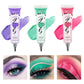 White Dark Matte Eye Shadow Primer Suitable for Oily Eyelid Eye Makeup Base Waterproof and Stain Resistant,Durable Cream Liquid