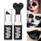 BAOLISHI Black Lipstick Matte Pearlescent Double Texture Dark Lipstick Halloween Creative Cos Personalized Lip Makeup