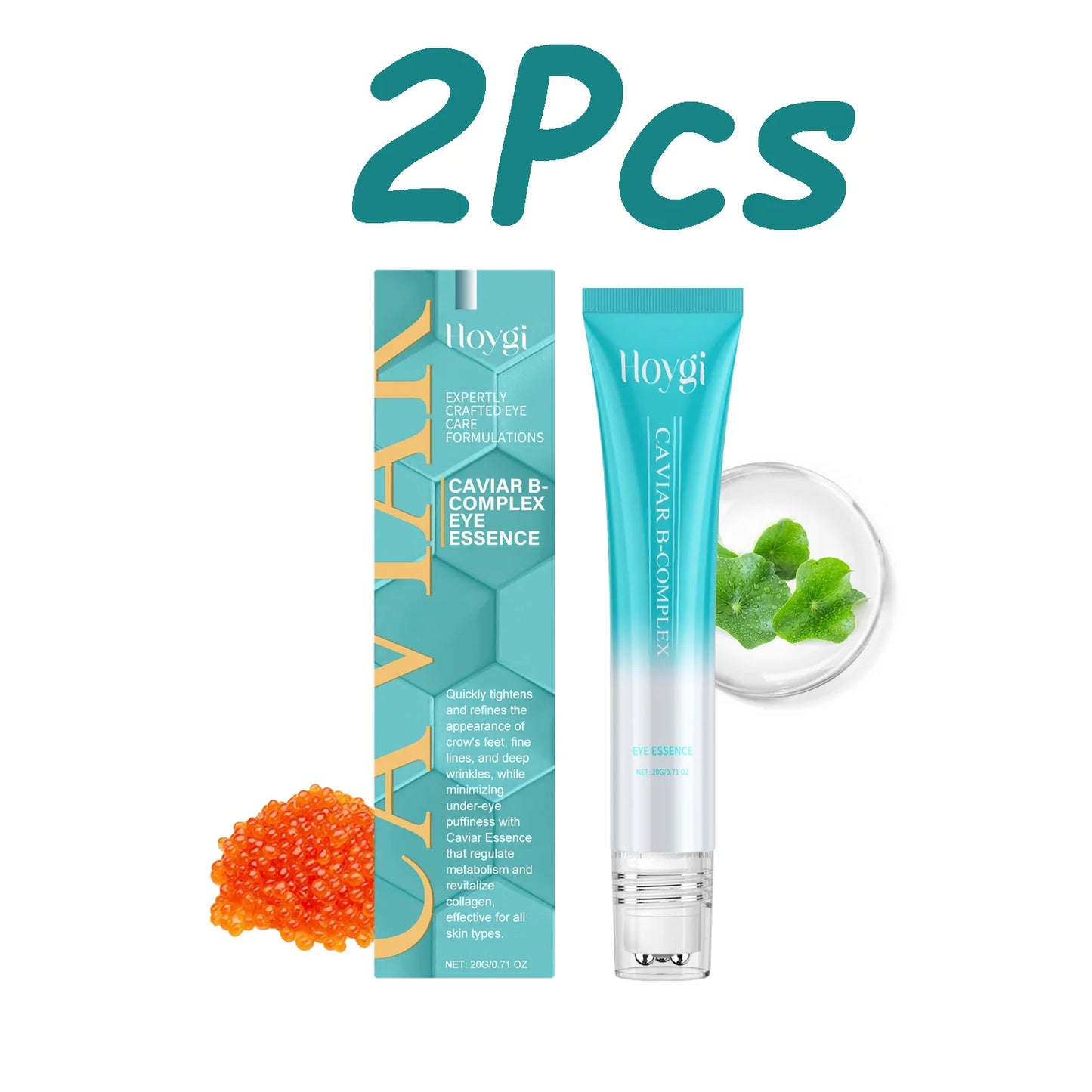Caviar B-Complex Eye Essence Remove Dark Clrcles Anti Puffiness Smoothing Fine Lines Moisturize Skin Around the Eye Serum