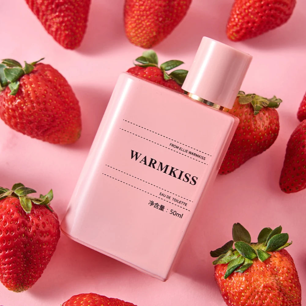original products,WARMKISS Floral Fruity Women's Perfume - Long-lasting Light Strawberry Scent, Niche Perfume,50ml perfume
